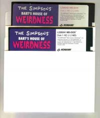 Box shot The Simpsons - Barts House of Weirdness